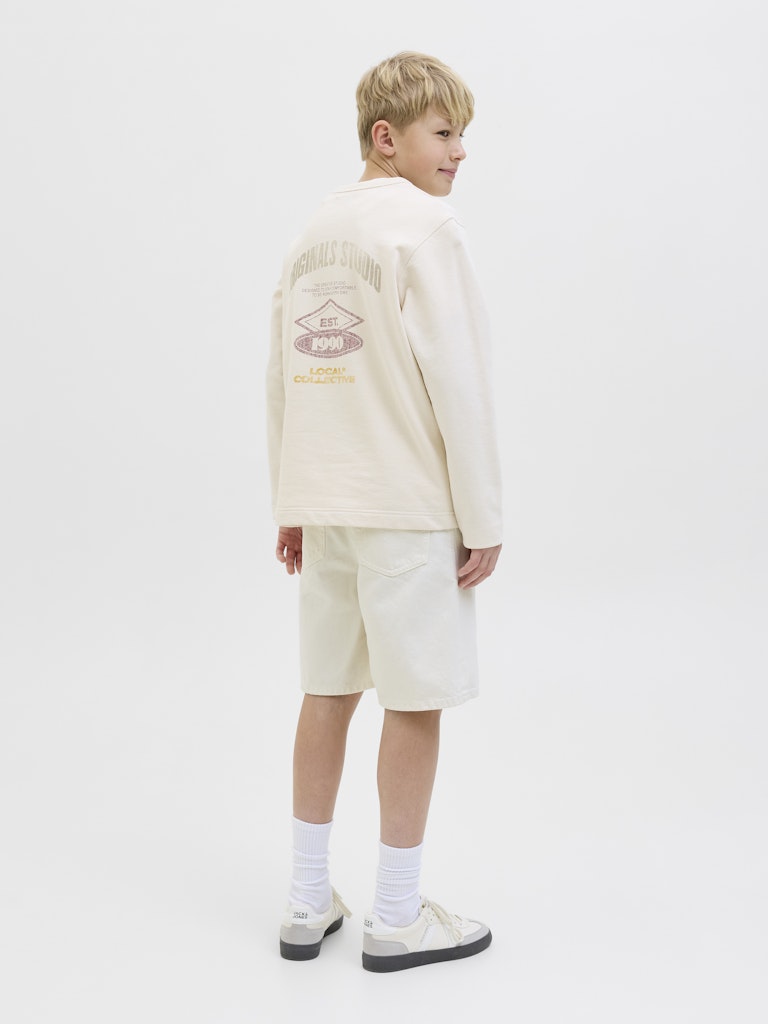 Jack & Jones Jungen Jeansshorts kurze Jeans Baggy  JJITONY JJORIGINAL