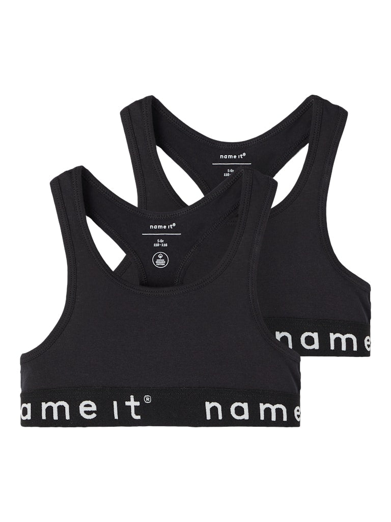 Name it Mädchen Bustier Doppelpack Top 2er Pack NKFSHORT