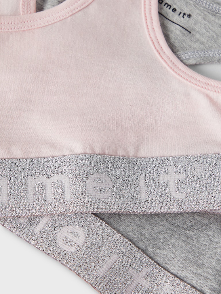 Name it Mädchen Bustier Doppelpack Top 2er Pack NKFSHORT