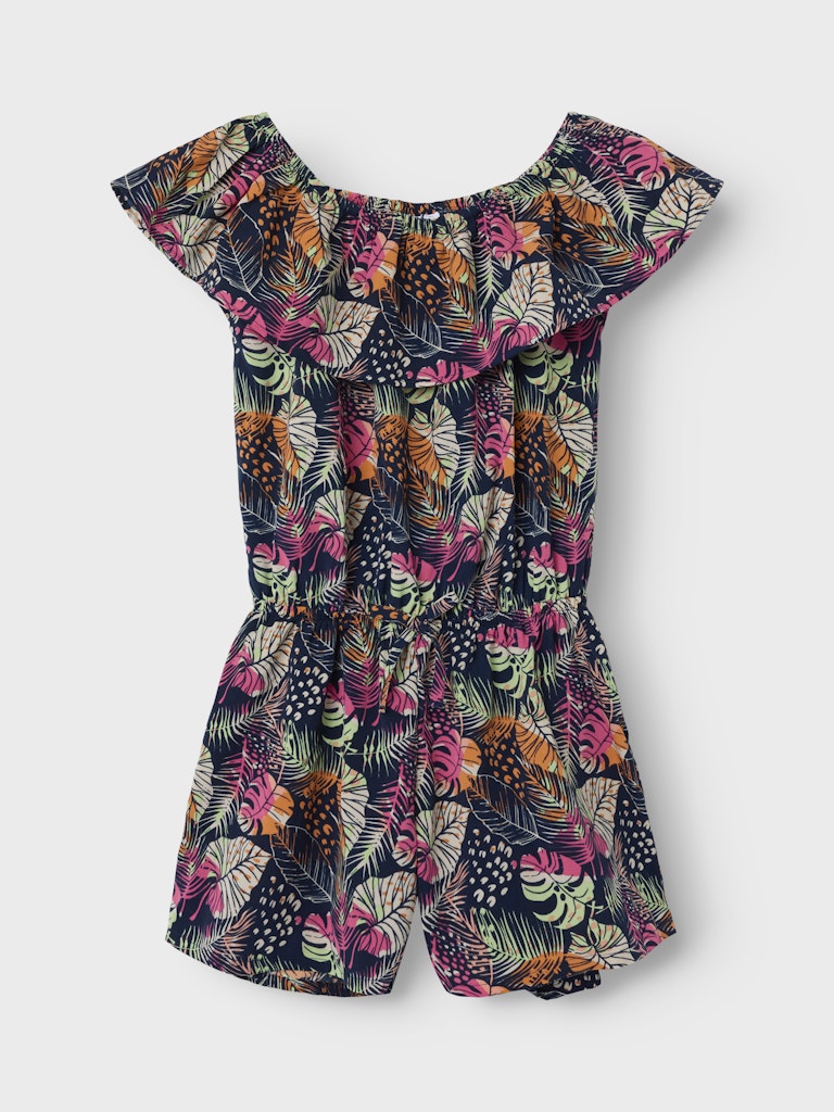 Name it Mädchen Jumpsuit Palmenblätter NKFVINAYA