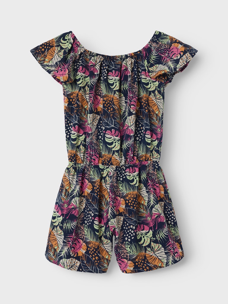 Name it Mädchen Jumpsuit Palmenblätter NKFVINAYA