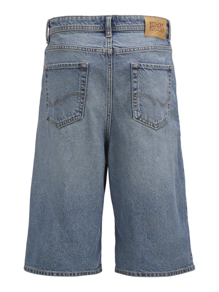 Jack & Jones Jungen Jeansshorts kurze Jeans Mittelblau Baggy JJIRON