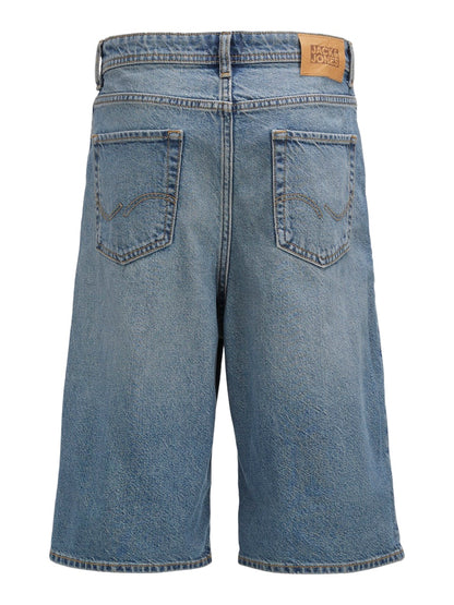 Jack & Jones Jungen Jeansshorts kurze Jeans Mittelblau Baggy