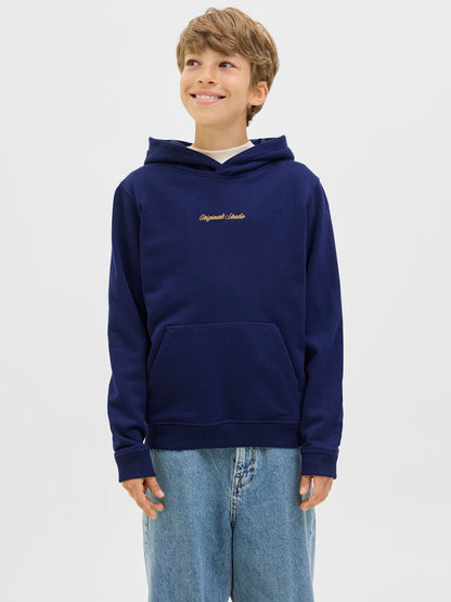 Jack & Jones Jungen Hoodie Kapuzenpullover Stickerei Tasche