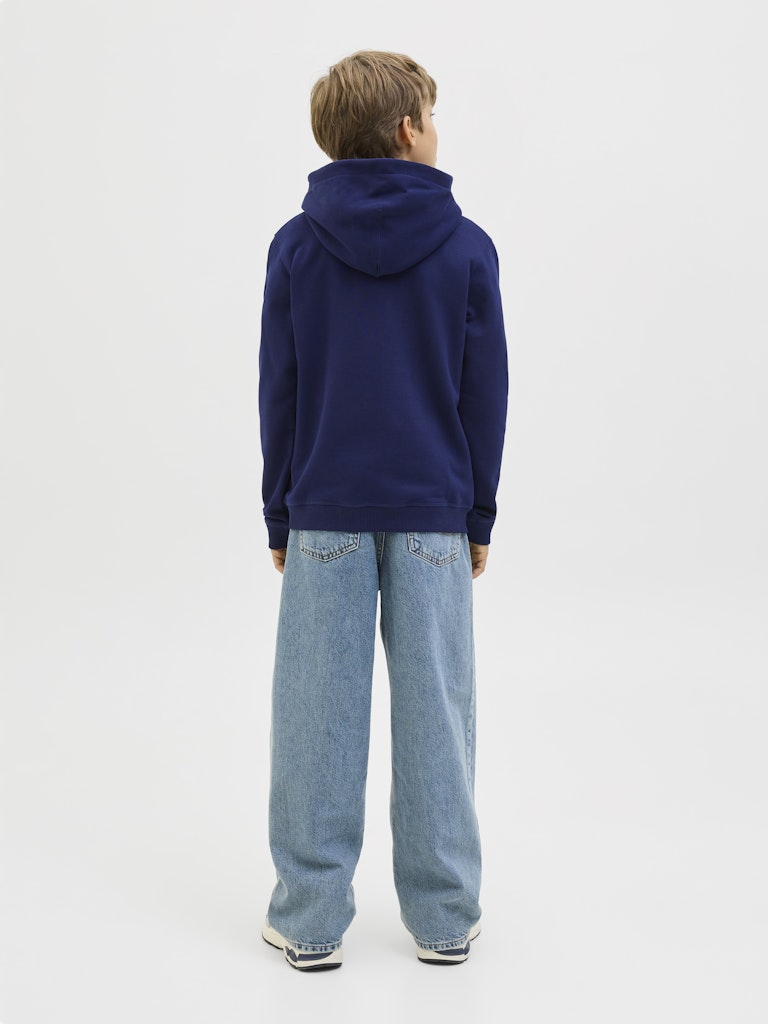 Jack & Jones Jungen Hoodie Kapuzenpullover Stickerei Tasche JORNORREBR