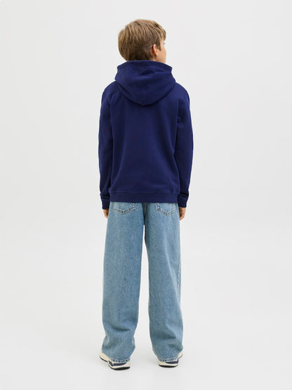 Jack & Jones Jungen Hoodie Kapuzenpullover Stickerei Tasche