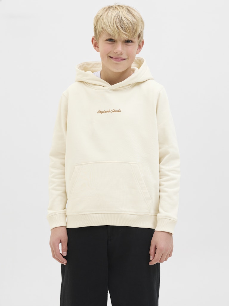 Jack & Jones Jungen Hoodie Kapuzenpullover Stickerei Tasche JORNORREBR