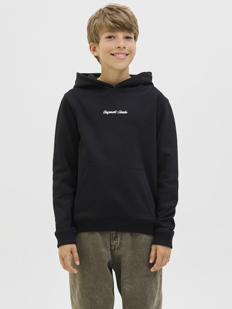 Jack & Jones Jungen Hoodie Kapuzenpullover Stickerei Tasche JORNORREBR