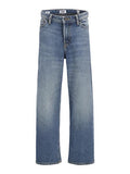 Jack & Jones Jungen Jeans Baggy Mittelblau weites Bein JJIALEX