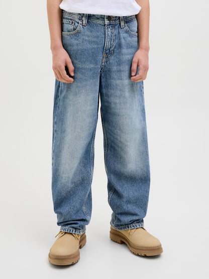 Jack & Jones Jungen Jeans Baggy Mittelblau weites Bein