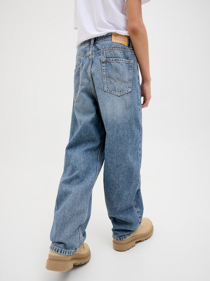 Jack & Jones Jungen Jeans Baggy Mittelblau weites Bein