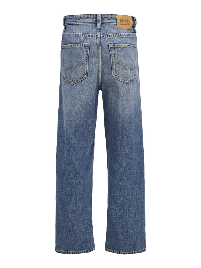 Jack & Jones Jungen Jeans Baggy Mittelblau weites Bein JJIALEX
