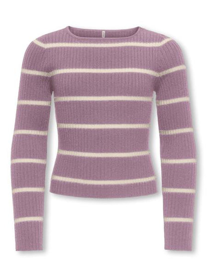 Only Mädchen Strickpulli Streifen