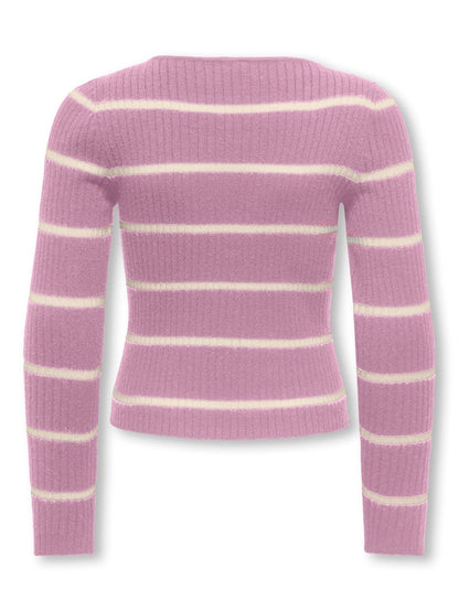 Only Mädchen Strickpulli Streifen