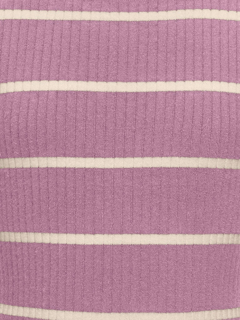 Only Mädchen Strickpulli Streifen  KOGIBI LS RIB BOATNECK CP KNT