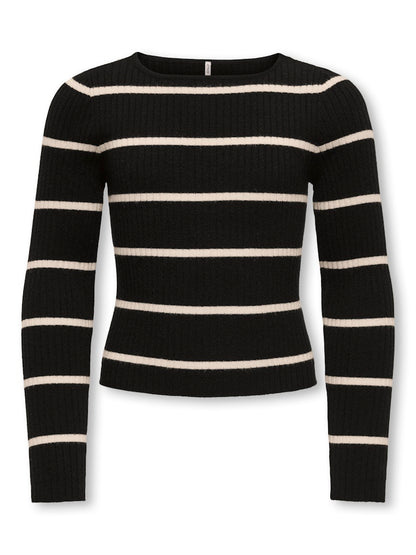 Only Mädchen Strickpulli Streifen