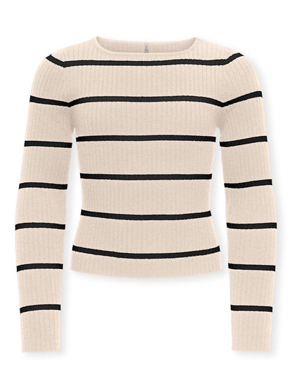 Only Mädchen Strickpulli Streifen