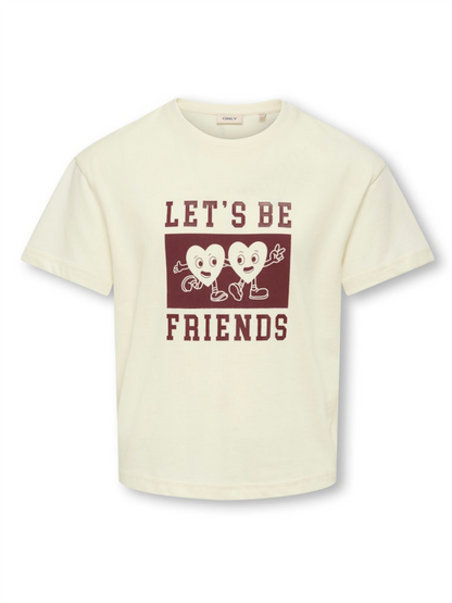 Only Mädchen T-Shirt KOGGITTA Friends