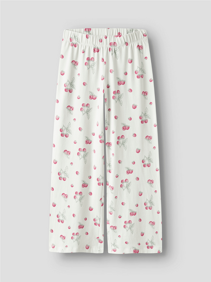 Name it Mädchen Schlafanzug Pyjama Stretch NKFNIGHTSET RASPBERRY
