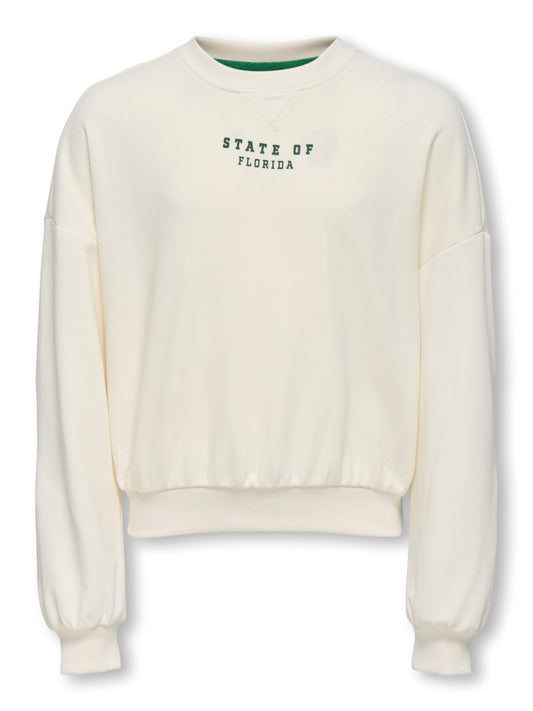 Only Mädchen Sweatshirt kurz KOGSALLY