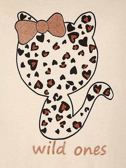 Happy Girls Mädchen Jerseykleid 953165 Katze