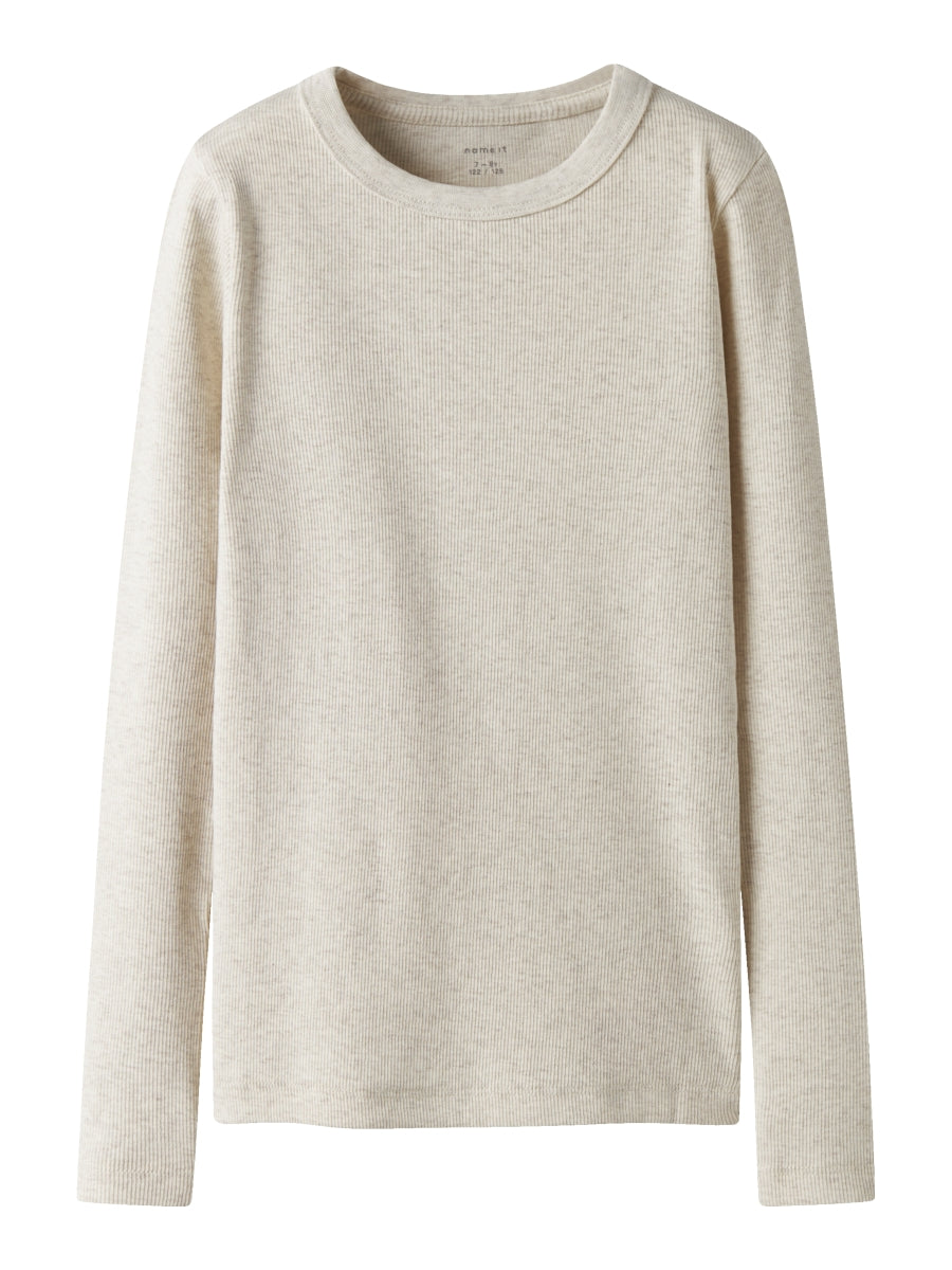Name it Mädchen Top Rippshirt TOP edel NKFNAKAL