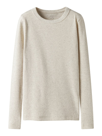 Name it Mädchen Top Rippshirt TOP edel NKFNAKAL
