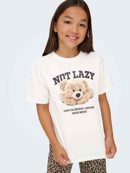 Only Mädchen T-Shirt KOGBILLIE TEDDY