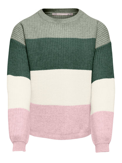 Only Mädchen Strickpulli Streifen Geschenkidee KOGSANDY