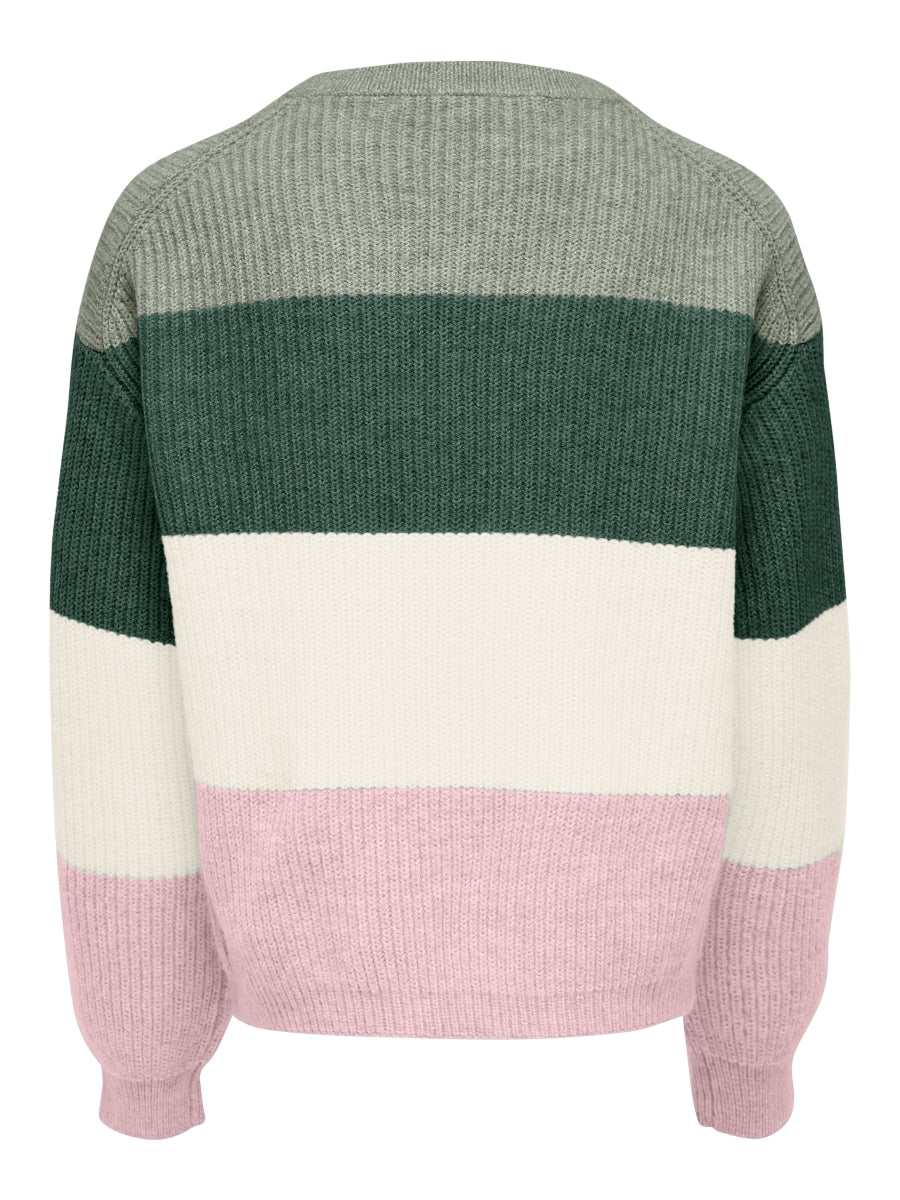 Only Mädchen Strickpulli Streifen Geschenkidee KOGSANDY