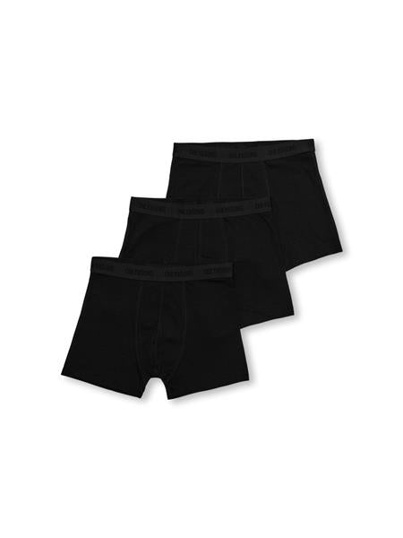 ONLY & SONS Jungen Boxershorts 3er Pack Logobund OSJFITZ