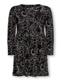 Only Mädchen Kleid Jerseykleid langarm KMGFENJA