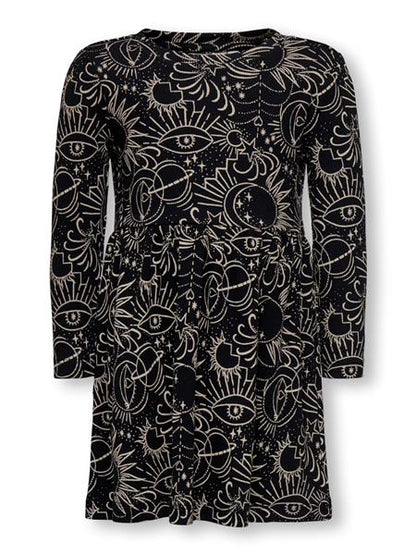 Only Mädchen Kleid Jerseykleid langarm KMGFENJA