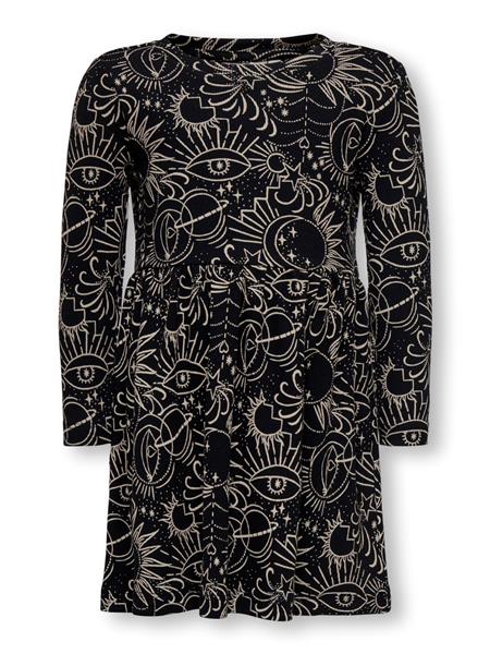 Only Mädchen Kleid Jerseykleid langarm KMGFENJA