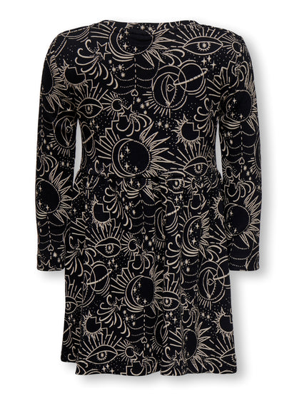 Only Mädchen Kleid Jerseykleid langarm KMGFENJA