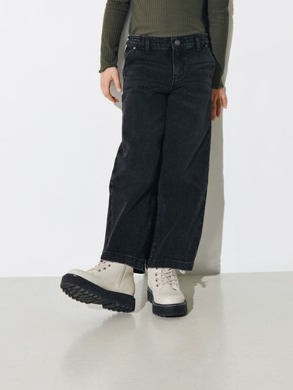Only Mädchen Jeans Wide leg Teenager leicht KOGCOMET