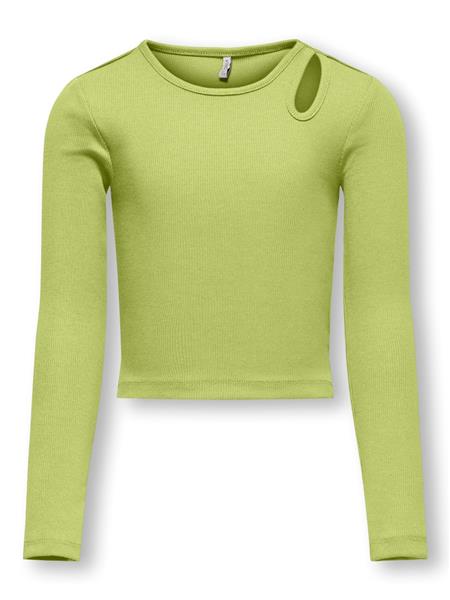 Only Mädchen Langarmshirt Rippshirt KOGNESSA LIFE
