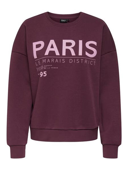 Only Mädchen Sweatshirt weit KOGZENJA