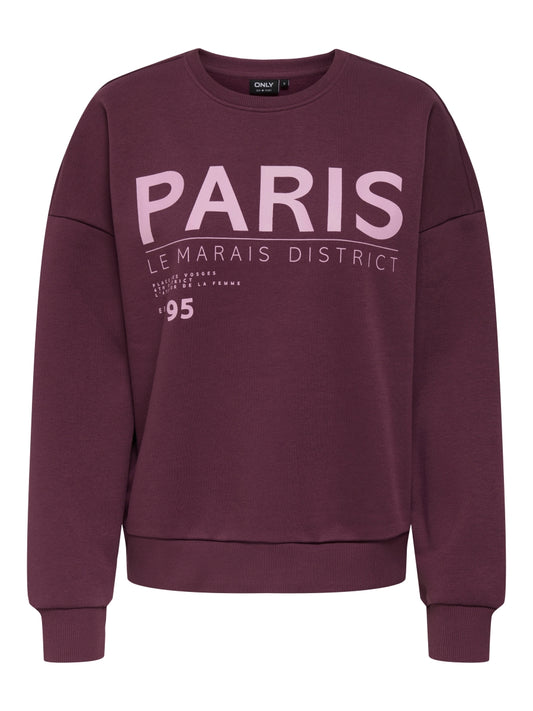 Only Mädchen Sweatshirt weit KOGZENJA