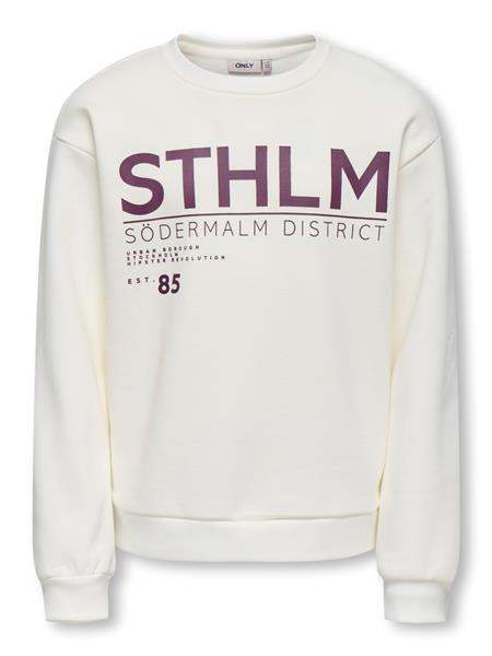 Only Mädchen Sweatshirt weit KOGZENJA