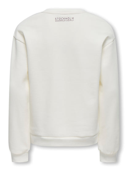 Only Mädchen Sweatshirt weit KOGZENJA