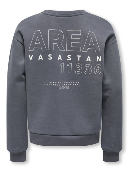 Only Mädchen Sweatshirt weit KOGZENJA