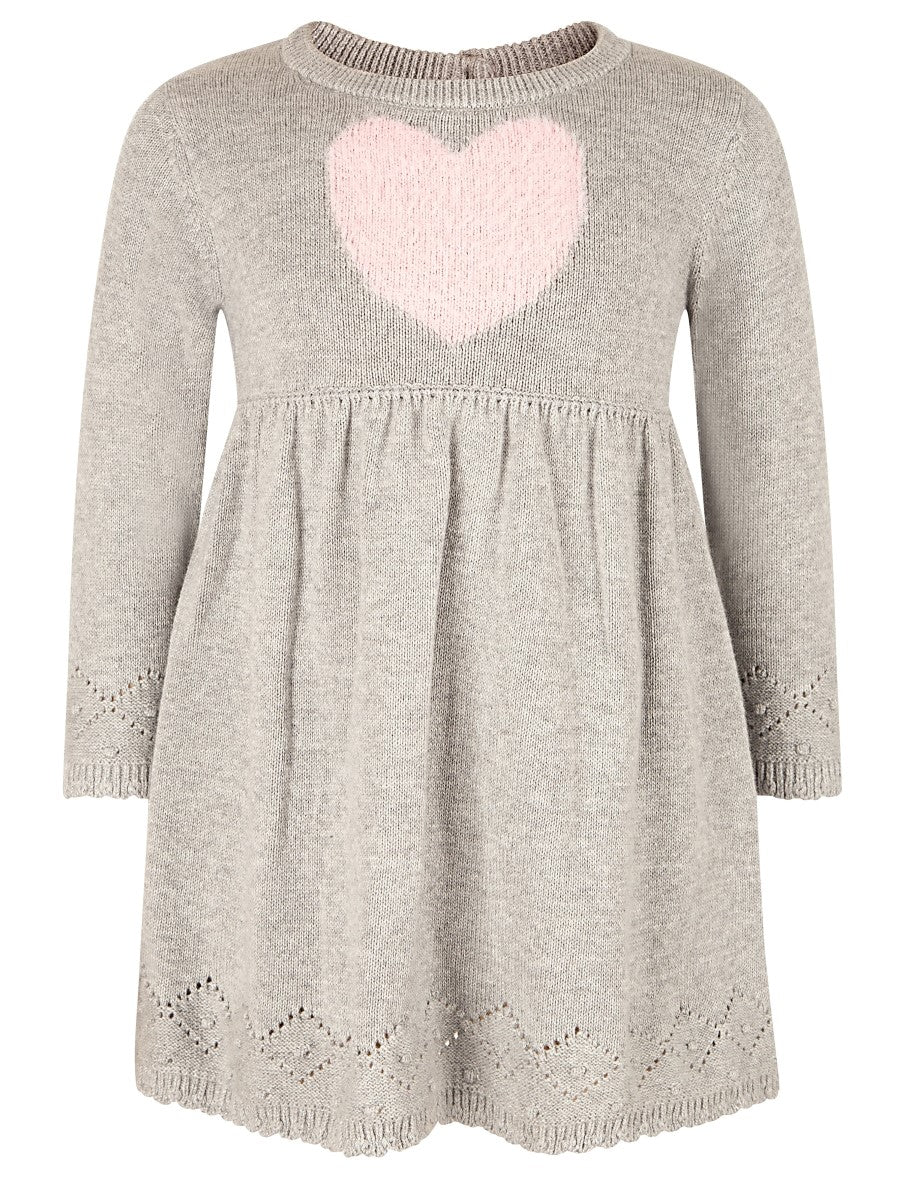 Happy Girls Mädchen Strickkleid Herz 953508