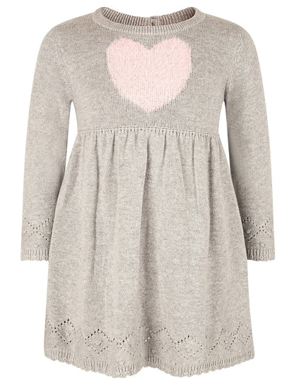 Happy Girls Mädchen Strickkleid Herz 953508