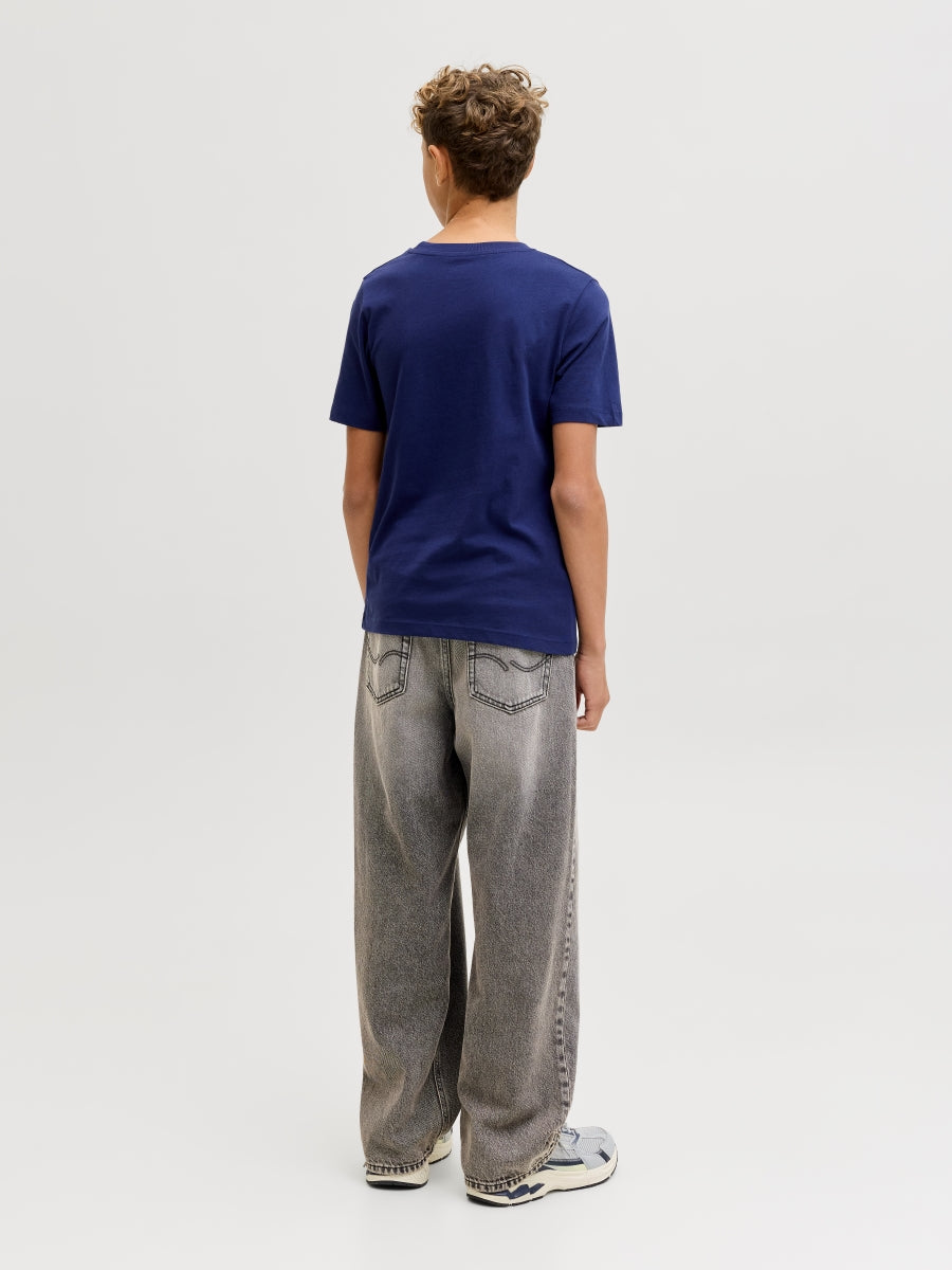 Jack & Jones Jungen Jeans Baggy weites Bein JJIALEX 12287831