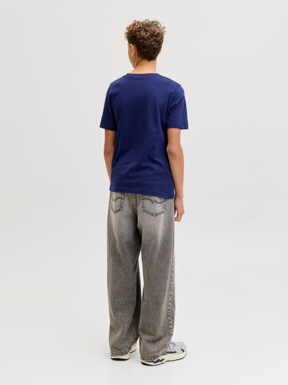 Jack & Jones Jungen Jeans Baggy weites Bein JJIALEX 12287831
