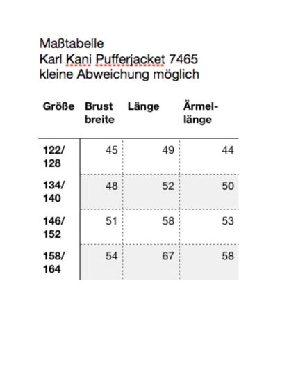 Karl Kani Kinder Steppjacke Retro Pufferjacket 7465