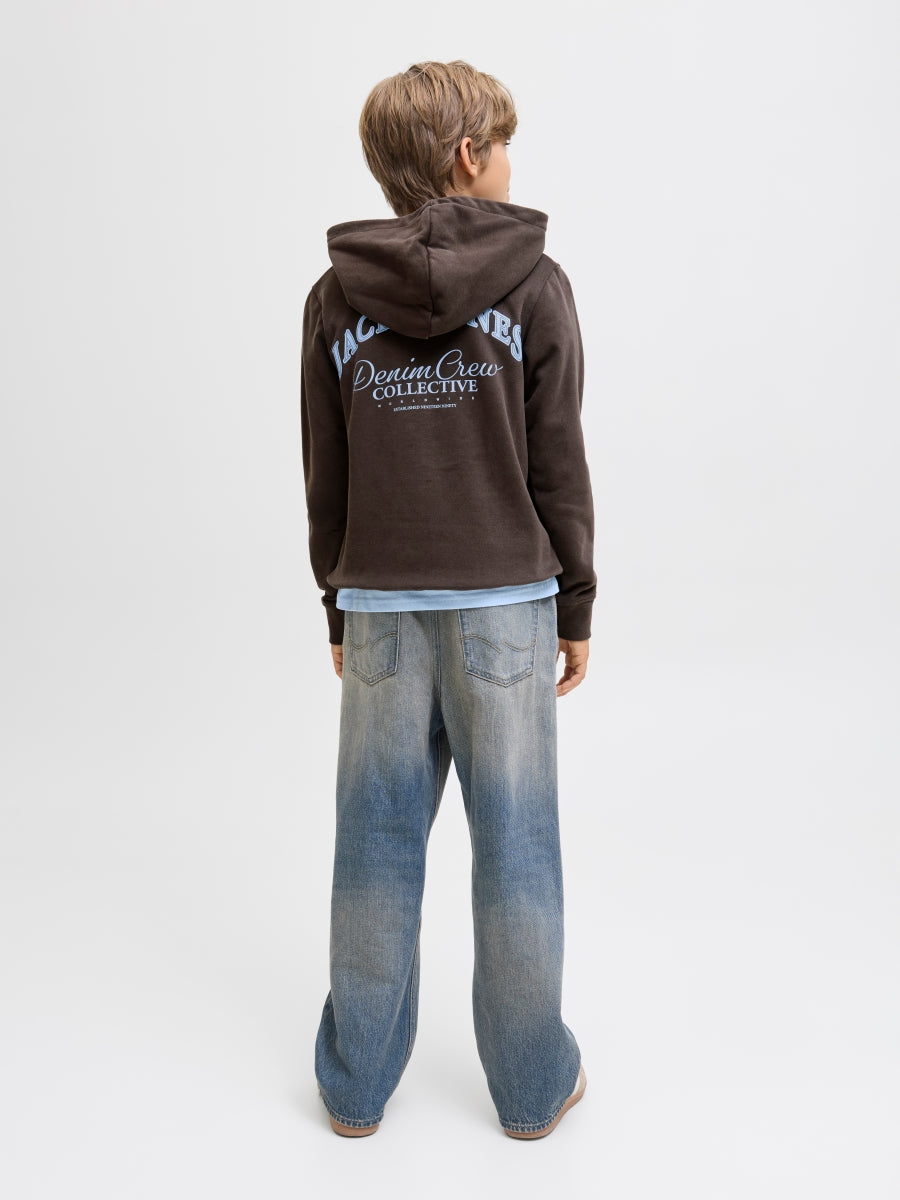 Jack & Jones Jungen Hoodie Kapuzenpullover Rückenprint JJEBRANDES