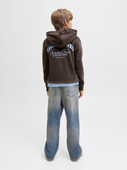 Jack & Jones Jungen Hoodie Kapuzenpullover Rückenprint JJEBRANDES