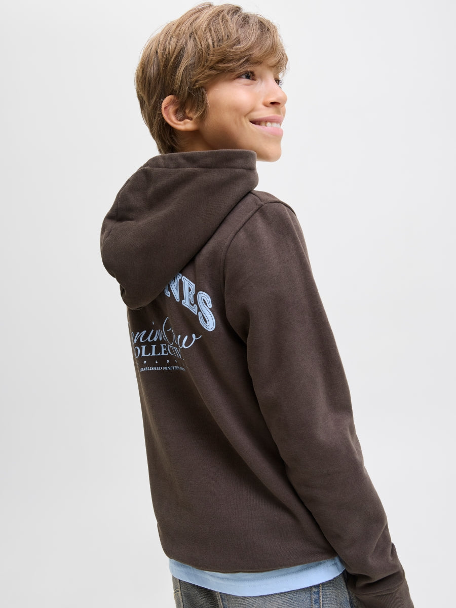 Jack & Jones Jungen Hoodie Kapuzenpullover Rückenprint JJEBRANDES